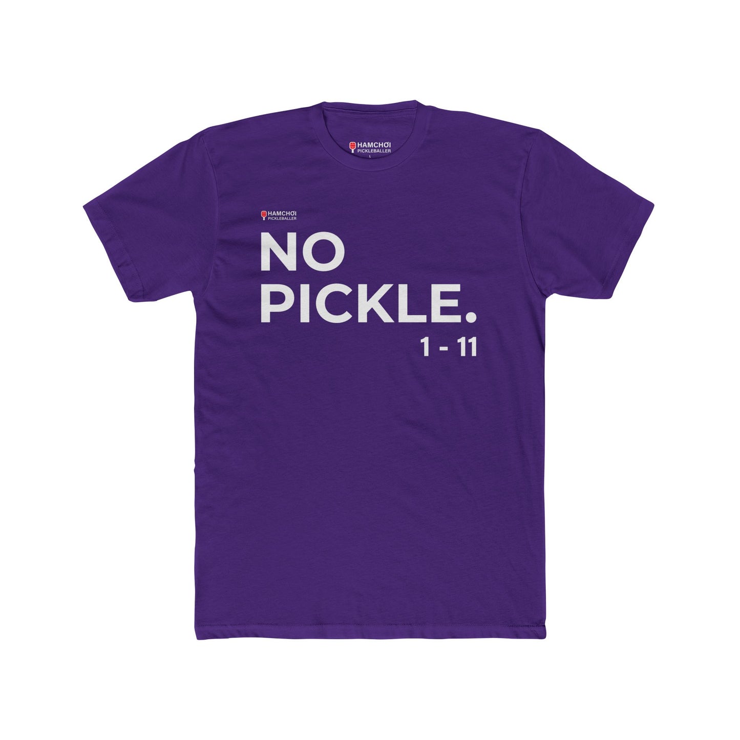 NO PICKLE Tee — Minimalist Statement T‑Shirt