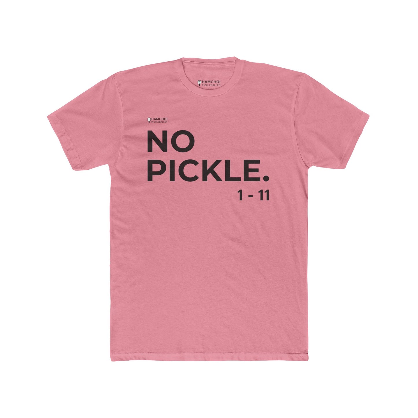 NO PICKLE Tee — Minimalist Statement T‑Shirt
