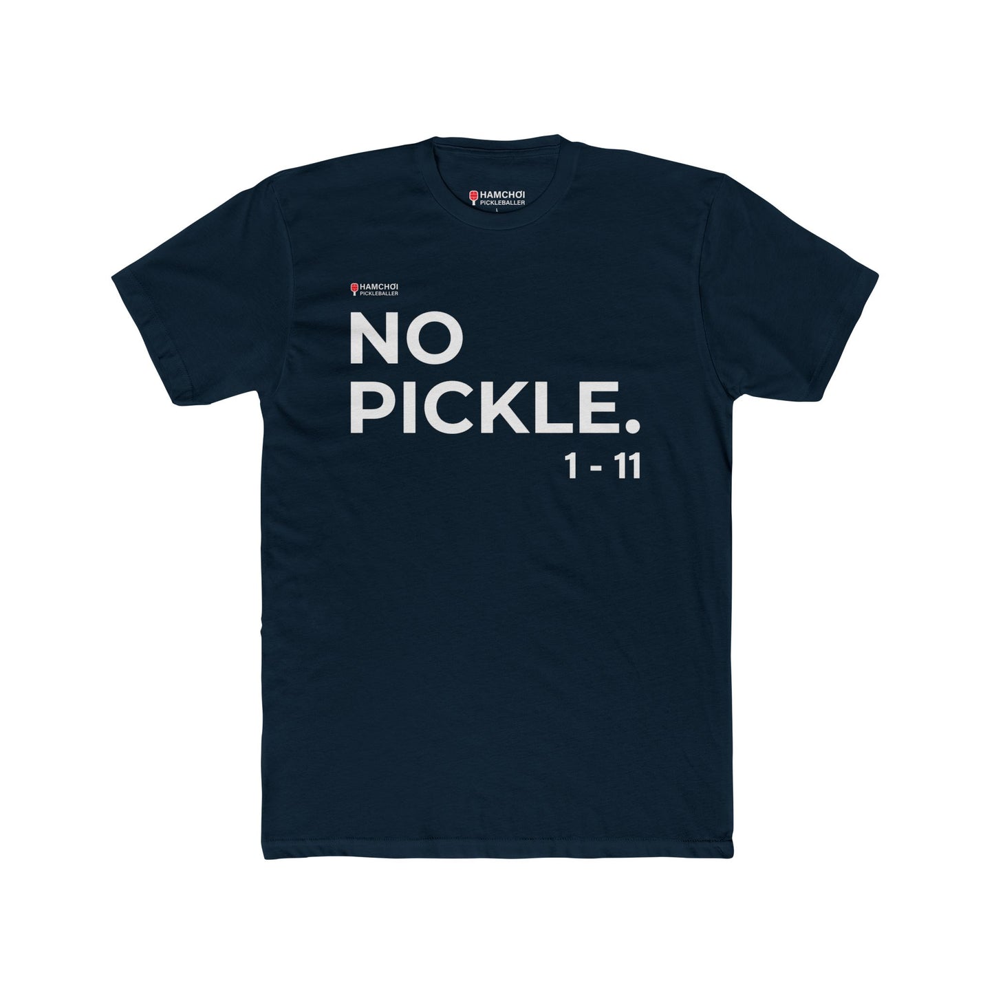 NO PICKLE Tee — Minimalist Statement T‑Shirt
