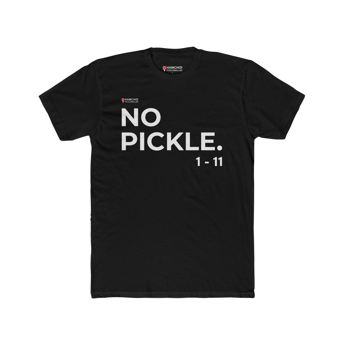 NO PICKLE Tee — Minimalist Statement T‑Shirt